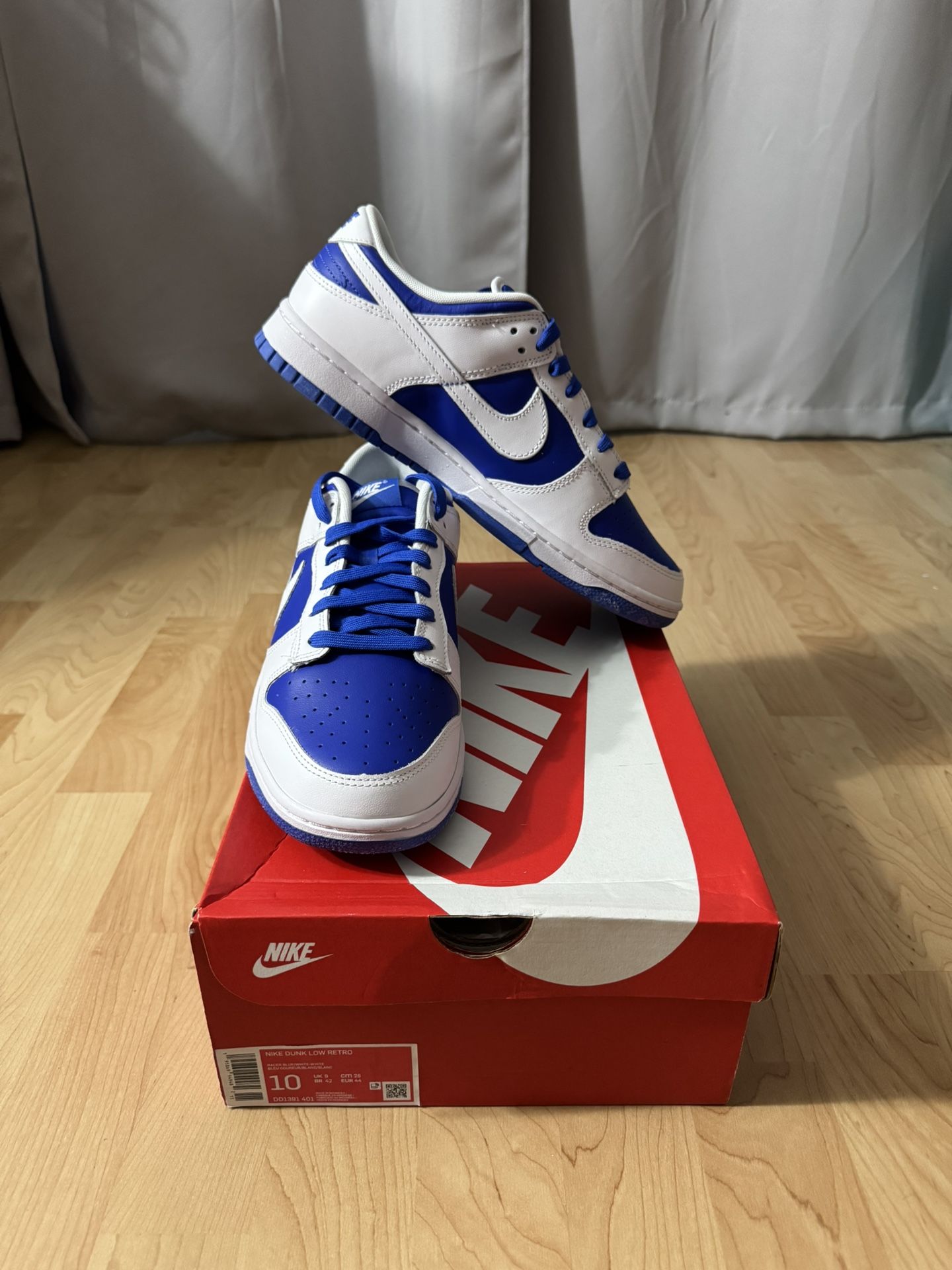 Nike Dunk Low “Racer Blue” – Men’s 10