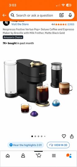 Brand New Nespresso Machine