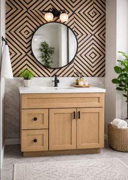 New 42” Bathroom Vanity | Multiple Colors In Stock