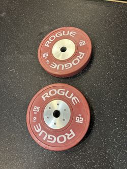 Rogue Fitness 25kg Training 2.0 Bumper Pair- Like New