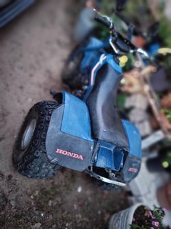 (Blue) 1983 Honda 3 Wheeler