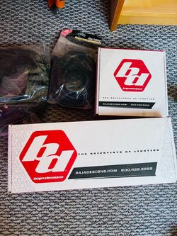 Baja Designs LED Lightbar and Squadron Lights