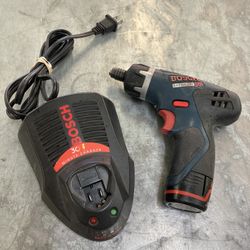 Bosch PS20 12v Pocket Driver w/ Battery & Charger