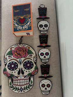 Day of the dead wall art & gift boxes