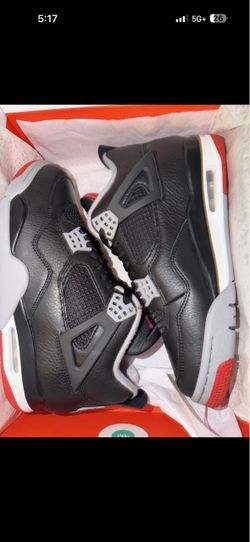 Air Jordan 4 Bred Reimagined Sz 8.5