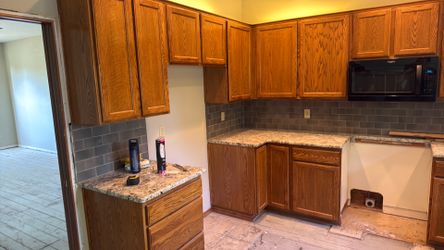 Kitchen cabinets