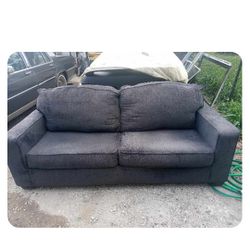 Nice Dark Gray Couch 50 Bucks