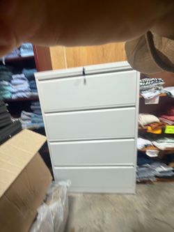 File cabinet with keys tall 5 feet tall