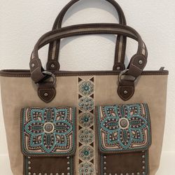 NEW Montana West Purse - Tan/Brown