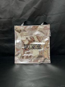 Victoria's Secret PINK Metallic Tote Bag