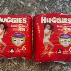 Baby Little Movers Diapers Size 6