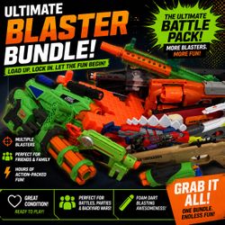🔥 Ultimate Nerf-Style Blaster Bundle
