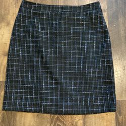 Black Loft Pencil Skirt Size 2