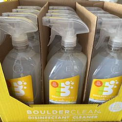 BOULDER Clean Plant Based Disinfectant Spray Cleaner 12 Pack