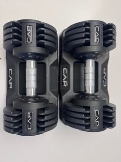 CAP Adjustable Dumbbells Set of 2   $80 OBO