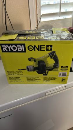 Ryobi 18v drain auger