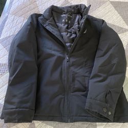 Nautica Men’s Black Coat/Jacket Medium