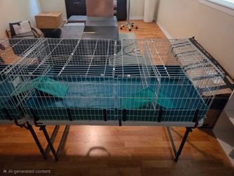 2 MidWest Guinea Pig Habitat Cages