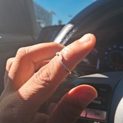 10k Gold Diamond Ring 
