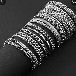 Stainless Steel Bracelets. Won’t Fade $10 Each