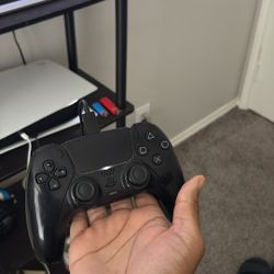 Ps5 wireless controller with sony headphones 
