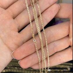 10K Gold Mariner Link Chain