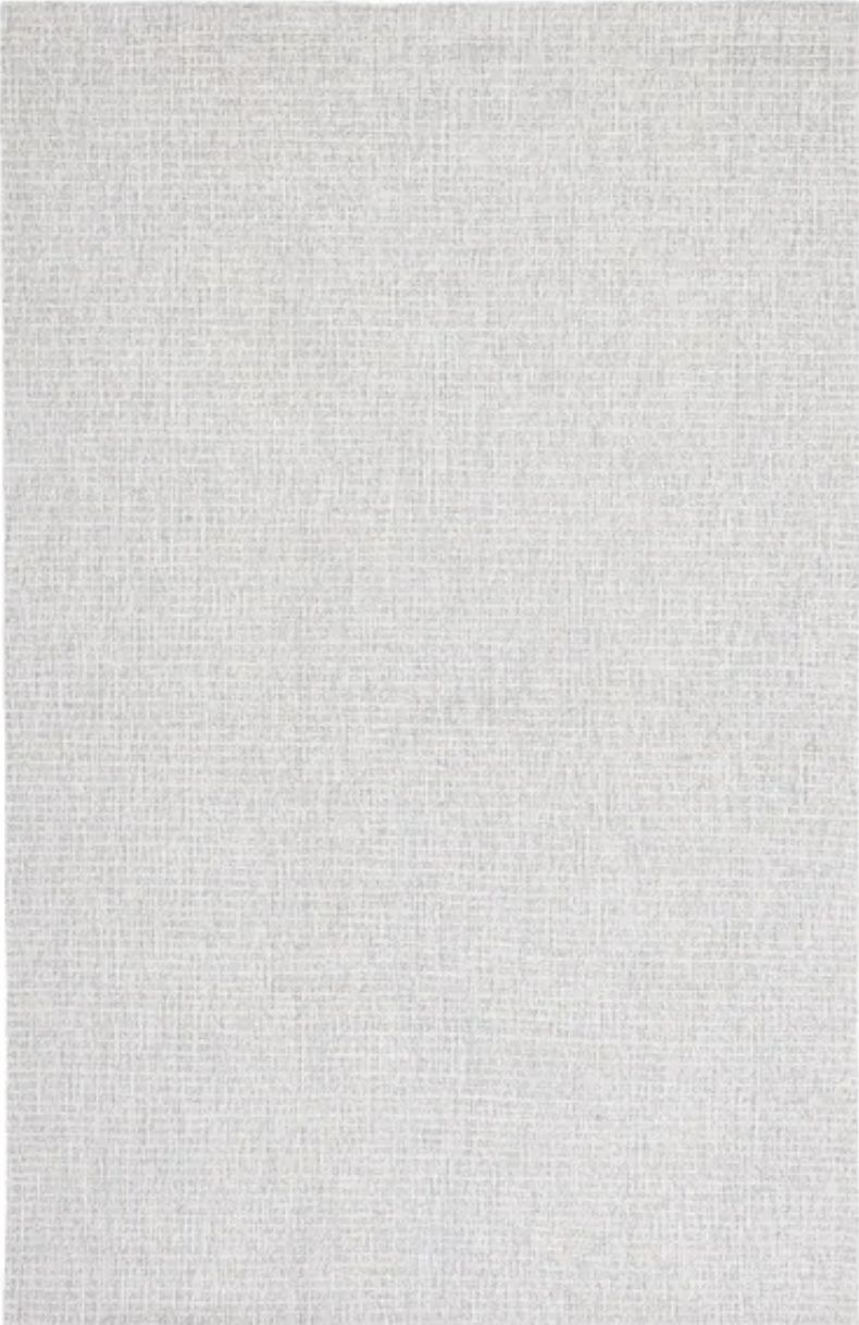 SAFAVIEH Handmade Abstract Lottie Modern Wool Rug - 5' x 8' - Light Grey/Ivory - Rectangle