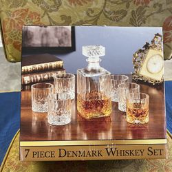 7 Piece Denmark Whiskey Set