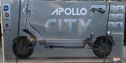Apollo City Electric Scooter – New in Box