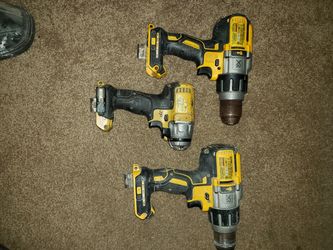 Dewalt 2ov hammer drill/impact Brushless
