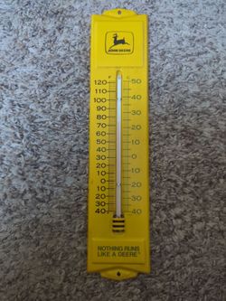 Vintage John Deere Thermometer