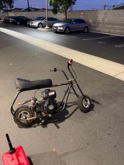 Bam mini bike half built