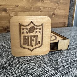 Fathers Day Sports Team Coasters