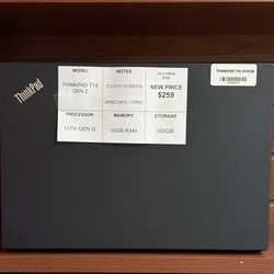 On Sale THINKPAD T14 16GB 