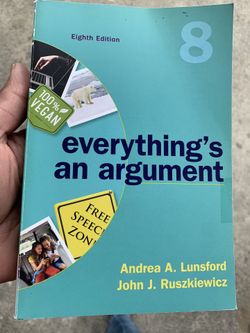 Everything’s An Argument