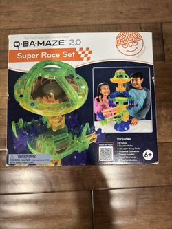 Q-BA-Maze Super Race Set - STEM Marble Run Building Kit