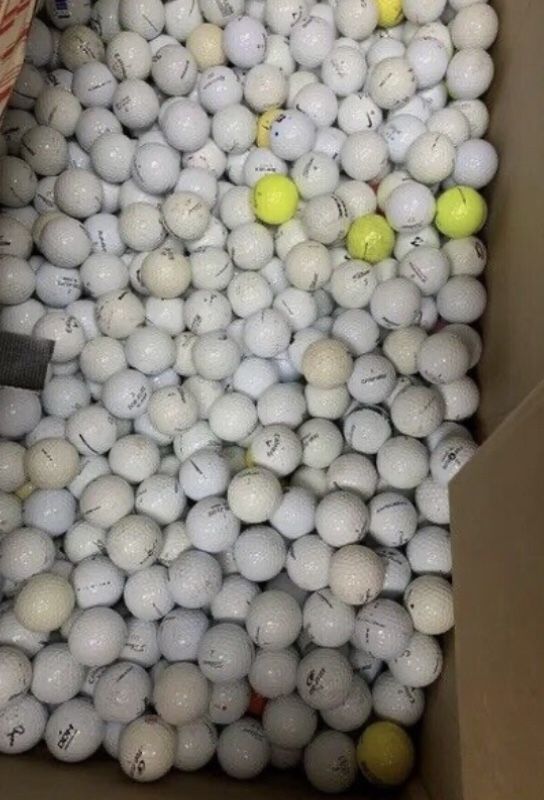 100 Assorted Used Golf Balls