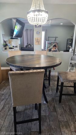 Dining table with 4 chairs