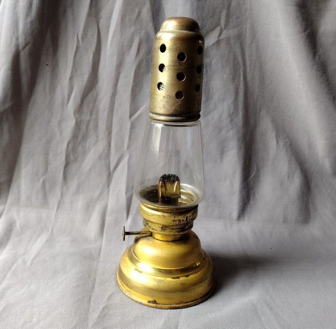 antique kerosene lamp