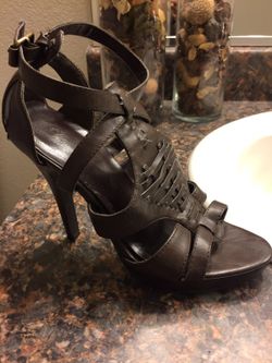 Brown heels