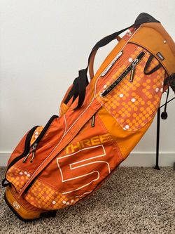 Sun Mountain Golf Bag - Orange/Black - lightweight  - 4-Way Divider