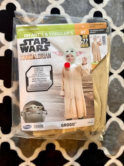 STARWARS Baby Yoda Toddler Costume Size 4T