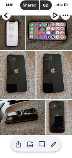 UNLOCKED iPhone 12 64 gigs in pristine condition $200