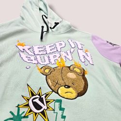 Keep It Burn'n jogger Hoodie Set