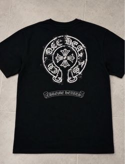 Chrome Hearts Black Graphic T-Shirt