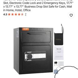  Cub Depository Safe,