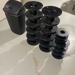 Several Large Spools