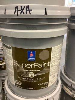 Exterior Super Paint + Primer (Garret Gray)