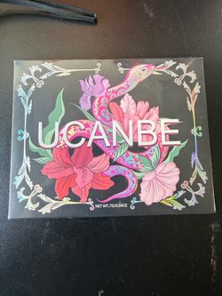 UCANBE Chameleon Multichrome Eyeshadow Palette SOLAR PYTHON, 10 Colors Shifting