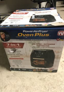 Oven plus power air fryer